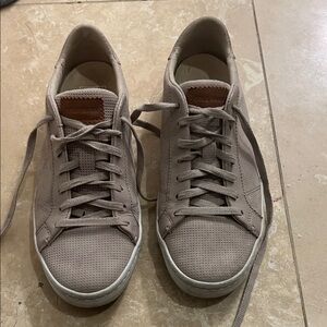Cole Haan Women's Taupe Lace-Up Sneakers